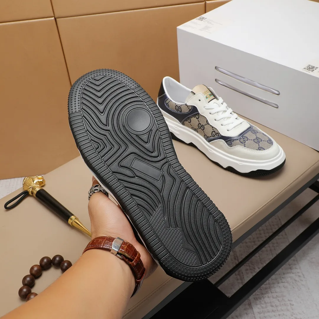 Men's shoes💰440 GUCCI🔍🔍2023 latest model On sale at the same time at the counter, original calfskin imported from Italy, genuine leather lining, (high-end, luxury, and class) exquisite workmanship, soles: original soles specially provided by the original factory, ⚠Exclusive double-layer movable molded soles are super comfortable⚠, real photos🎬The real ones are better🔍🔍"High quality·Follow the order" code number 38-44